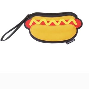Steve Madden Hot Dog Purse Wristlet Wallet Clutch